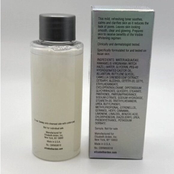 NEW Elizabeth Arden Visible Whitening Pore Minimizing Toner (50ml) - Picture 2 of 2